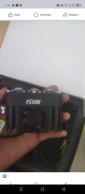 Lampu tembak mpu 3 isun