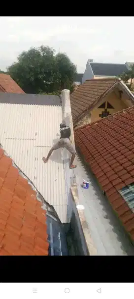 atap bocor kanopi atap bajariga  terpasang dll