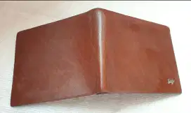 Dompet Braun Buffel Original, Cow Leather. Slide Pocket & 8 Slot Card.