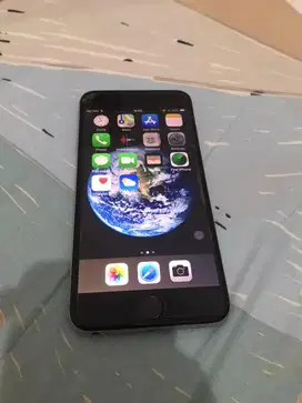 Iphone 6 Plus Silver Black 128 Gb