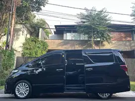 TOYOTA ALPHARD S ALLES AT 2014 HITAM