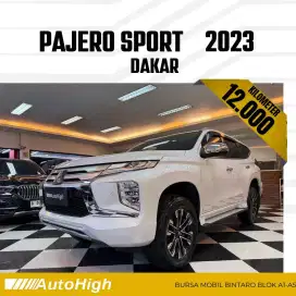 DP10% [Km12.000] Pajero Sport Dakar 2023 White Reg 2022 #AUTOHIGH