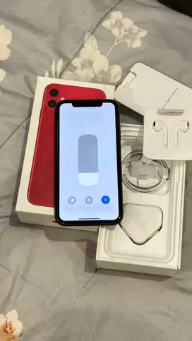 Dijual Iphone 11 Black 128GB Mulus Lengkap Terdaftar