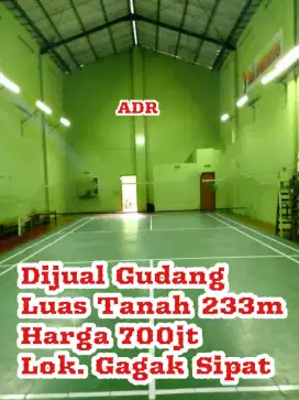 Dijual Gudang Gagak Sipat Boyolali