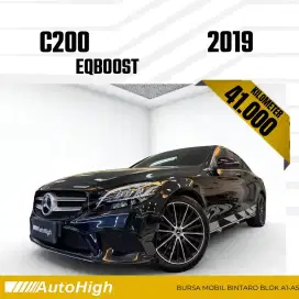 DP10% [Km41.000] C200 AVG EQ Boost 2019 Black Reg 2020 #AUTOHIGH