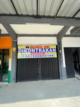 Dikontrakan ruko 2 lantai sebrang nice-so