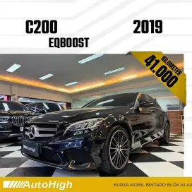 DP10% [Km41.000] C200 EQ Boost 2019 Black / C300 Reg 2018 #AUTOHIGH