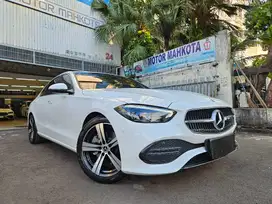 7 rb km C200 Avantgarde Line 2023 nik 2022 putih mercy C 200 white ori
