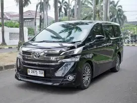 DP RENDAH TOYOTA VELLFIRE G 2.5 AT 2017 TANGAN PERTAMA
