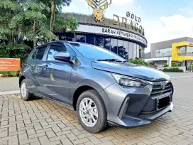 LOW KM 4RB!! TOYOTA NEW AGYA 1.2 G MT MANUAL 2024 ABU-ABU