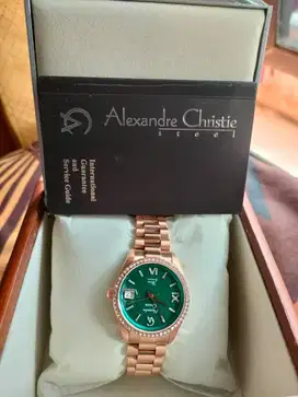 Jam tangan Alexandre Christie Bekas 1x pakai