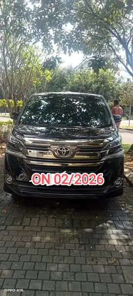 Toyota Vellfire 2.5 G Tangan 1