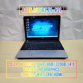 Laptop Acer Aspire E1-431 jual cepat murah
