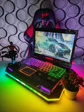 Alienware M14x core i7 Ram 16gb Ssd+Hdd Dual Vga Nvidia Siap Pakai