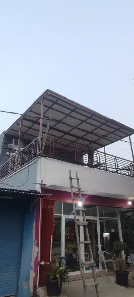 Kanopi holo galvanis minimalis modern terbaru dll