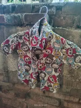 Kemeja anak bahan rayon