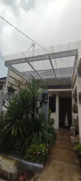 Kanopi holo galvanis minimalis modern terbaru dll