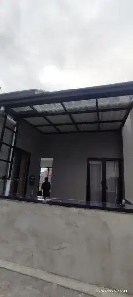 Kanopi holo galvanis minimalis modern terbaru dll