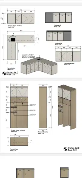 Di cari tukang interior 1 team yg berpengalaman bukan Abal abal