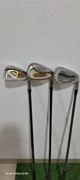 IRON 11 HONMA TWIN MARKS, PW S-YARD DAN PW MIZUNO CHARGE II
