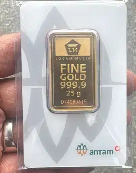 Jual Emas Antam Logam Mulia 25 gram