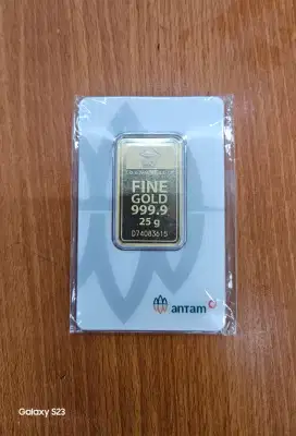 Jual Emas Antam Logam Mulia 25 gram