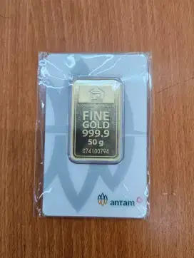 Jual Logam Mulia Emas Antam 50 gram