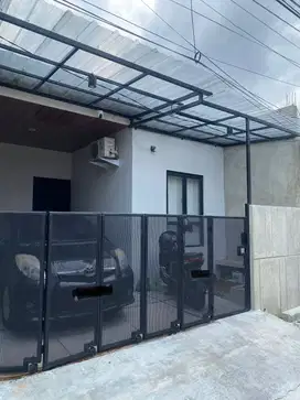 Dijual rumah konsep industrial di Pondok Surya Mandala, Bekasi