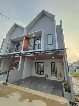 Dijual Rumah Modern di Limo akses 10 menit ke Tol Limo dan Tol Desari