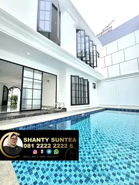 Rumah Brand New 2 Lantai Inc Swimming Pool di Puri Bintaro LR-14685