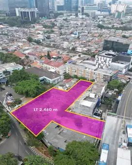 D dijual tanah komersial SCBD Senopati Kebayoran Baru Jakarta Selatan