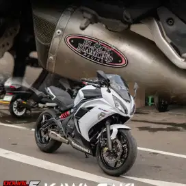 KAWASAKI ER6F PUTIH 2013 MULUS LIKE NEW