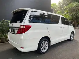 TOYOTA ALPHARD 2.4 X 2012 PUTIH