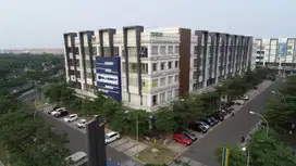 Gedung mega office park 5.5 lantai free bphtb ready di harapan indah