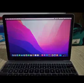Jual Macbook retina 12 inch 2nd, thn 2016 , 512 Gb