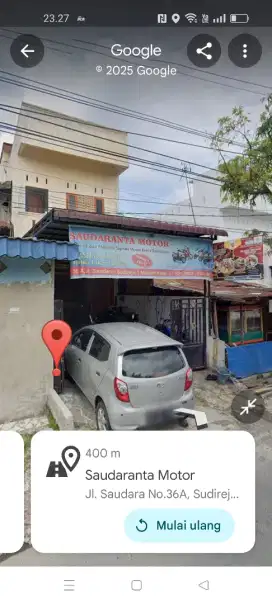 over kontrak ruko 2 lantai