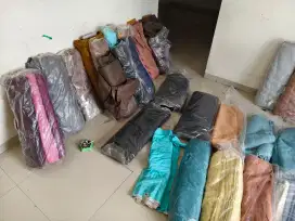 Kain katun rami sisa roll