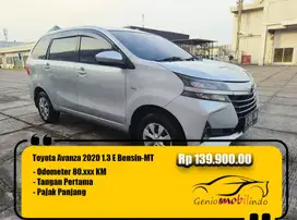 Toyota Avanza 1.3 E MT/Manual 2020