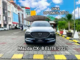 Mazda CX-8 Elite Sky active G 2021 AT 2.5, KM LOW, PAJAK PANJANG