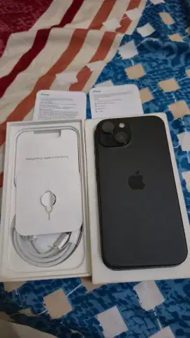 iphone 15 256gb black fullset ori ibox