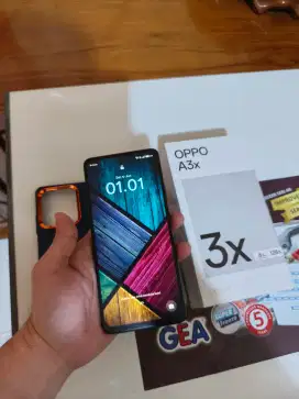Oppo a3x 4+4/128 muluss like new