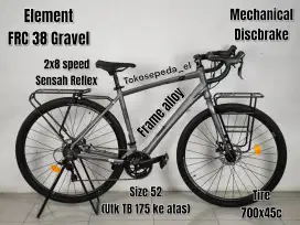 Sepeda balap element frc 38 gravel terbaru 2025