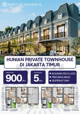 Cluster Premium Pinggir Jl Raya Cipayung JKT. 5 menit St LRT Ciracas