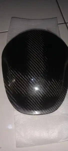 Visor/windshield carbon kevlar batok depan Yamaha Nouvo Lele/Sporty