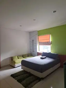 Hotel dan Rumah di Sukajadi Furnished 4 lt jual cepat harga negotible