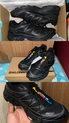 LEPAS RUGI salomon black phantom masi segel masi mulus