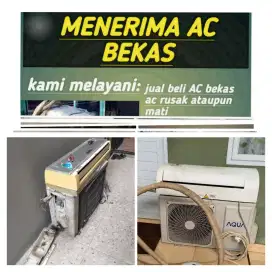 Terima ac bekas rusak