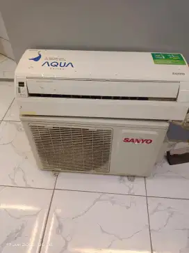 AC sanyo 1/2 pk kondisi tidak dingin