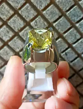 Cincin Citrine Lemon Quartz