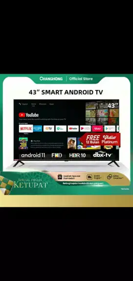 Dijual tv merk Changhong
